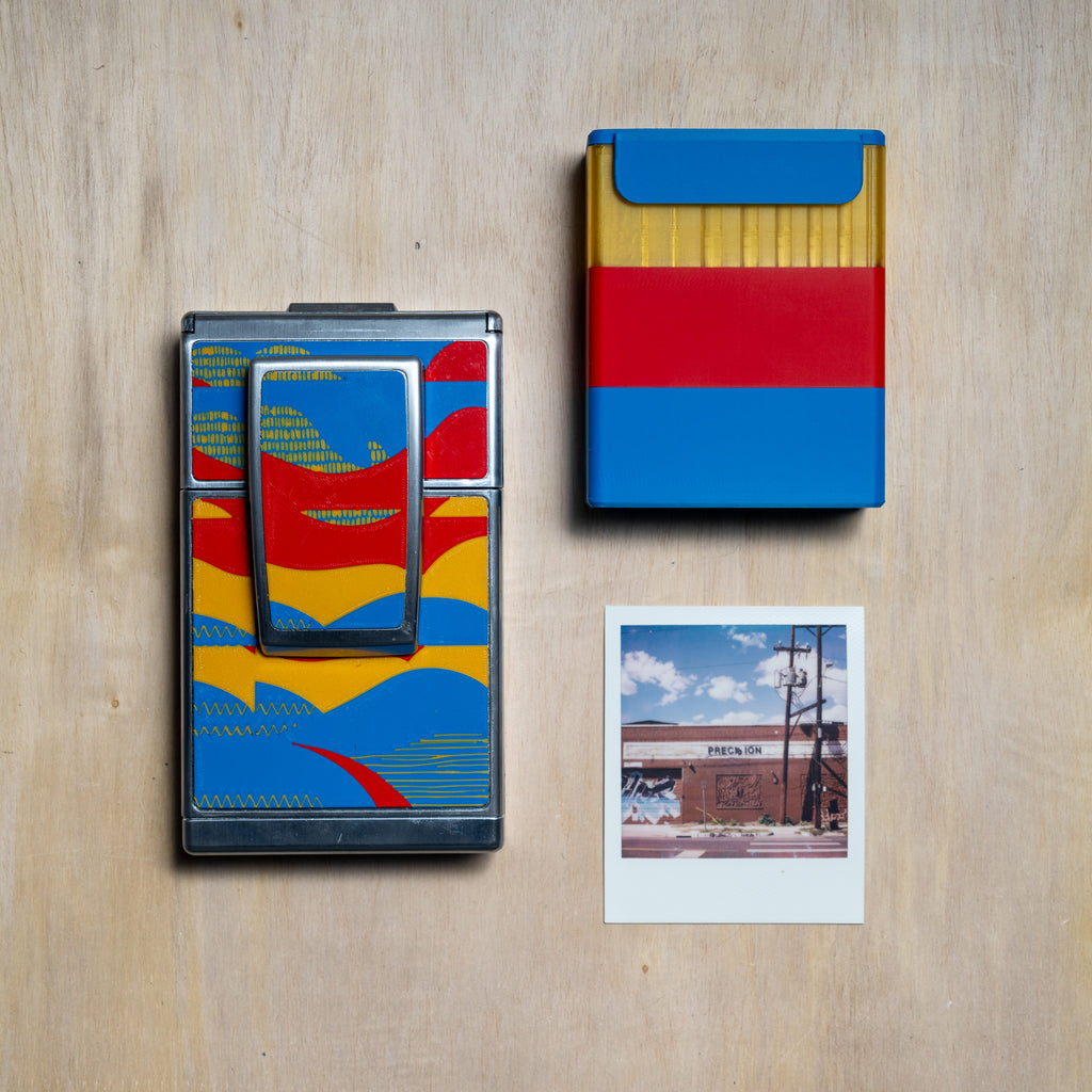 SX-70 Land Camera + Photo Holder Set (DCP-001-Mirage)