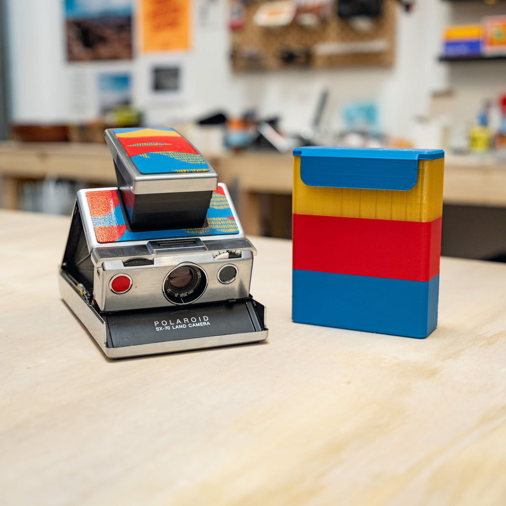 SX-70 Land Camera + Photo Holder Set (DCP-001-Mirage)